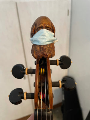 Czech "Bearded Man's Head" Violin